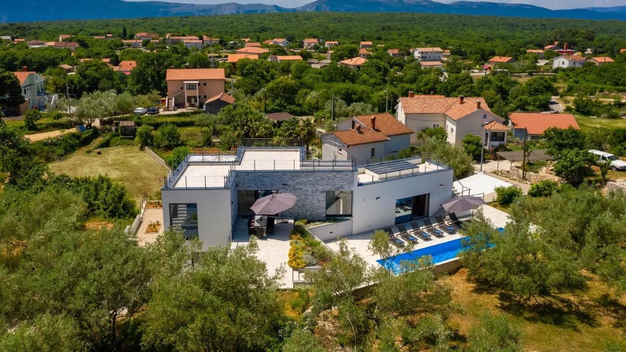 Luxury Villa Subventus Bajcici Bagian luar foto